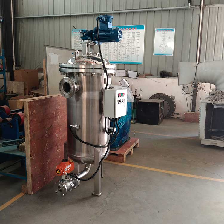 華豫生產(chǎn)供應DN100不銹鋼自清洗過濾器 T型絲濾芯