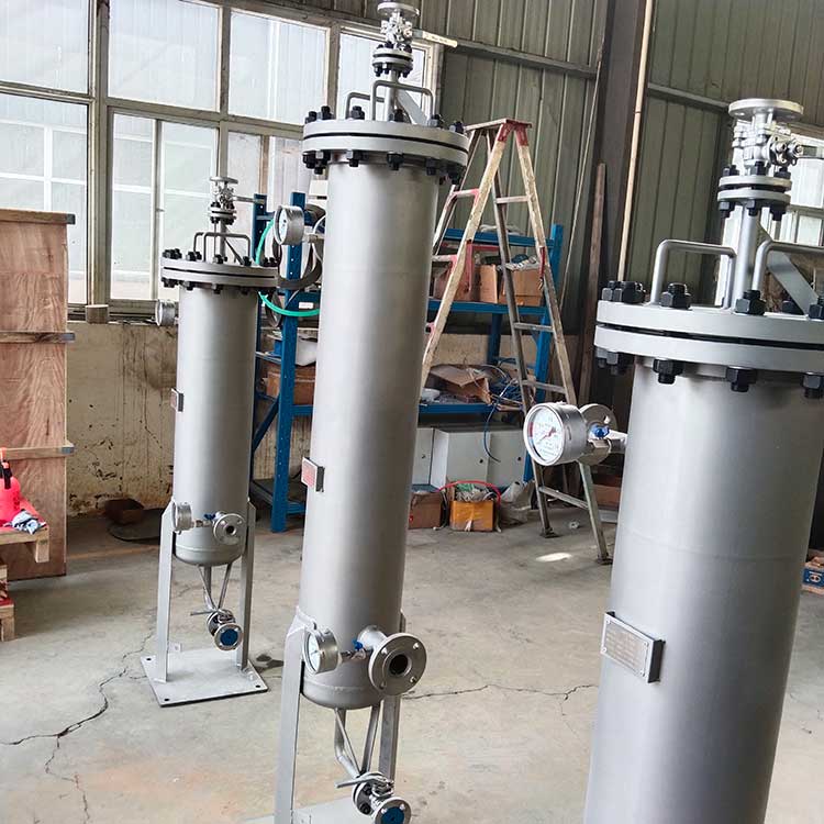 華豫生產(chǎn)供應(yīng)化工廠用DN50辛烯過(guò)濾器 精度50μm