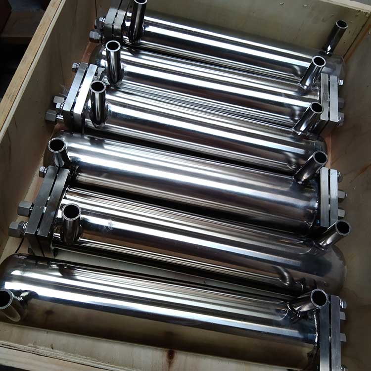 華豫供應不銹鋼單盤管冷卻器 電廠取樣流體降溫冷卻