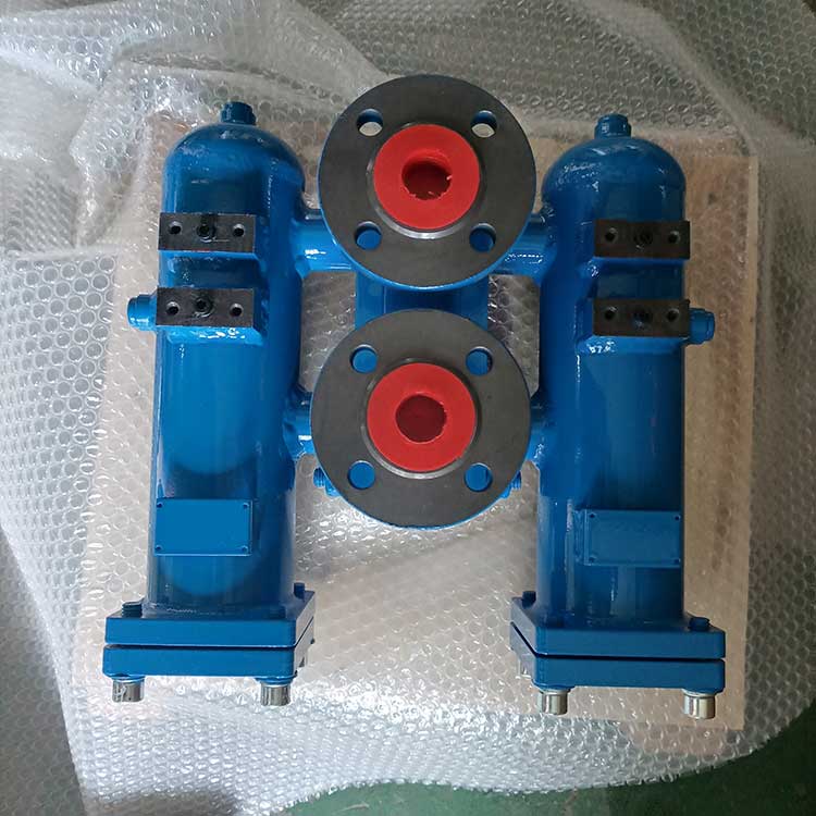 華豫供應潤滑油管道雙筒過濾器KF-150B*5F/Y